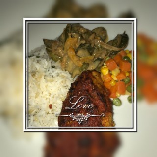 Lemon And  Garlic Chicken Served With Mushroom And Baby Marrow Fresh Cream Sauce