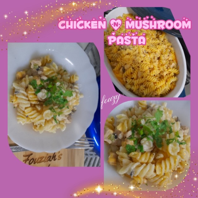 Chicken N Mushroom Pasta