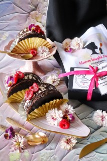 Chocolate Cake Tacos