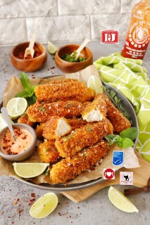 Crumbed Hake Goujons