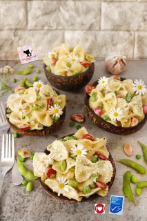 Edamame Broad Beans Peas Tuna Pasta Salad