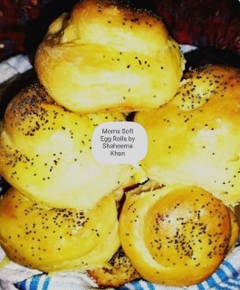 Mom's Soft Egg Rolls & Poppyseeds