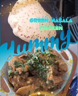 Green Masala Chicken