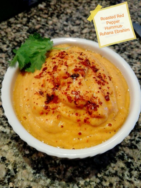 Roasted Red Pepper Hummus