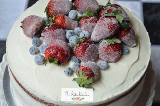 Milky Bar Ganache Cake