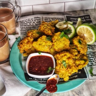 Fresh Sweetcorn Bhajia