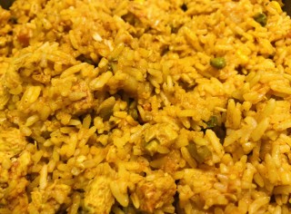 Easy Chicken Akni