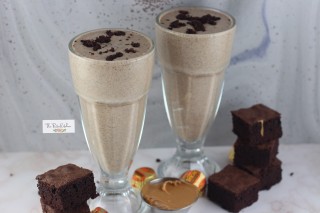 Peanut Butter & Brownie Milkshake