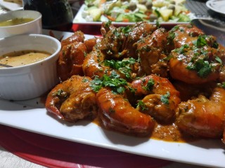 Saucy Mozambiquen Prawns / My Recipe