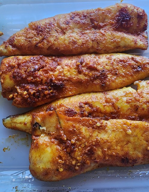 Red Masala Fish For Frying / Oven Bake