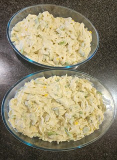 Creamy Pasta Casserole 🌽🫑