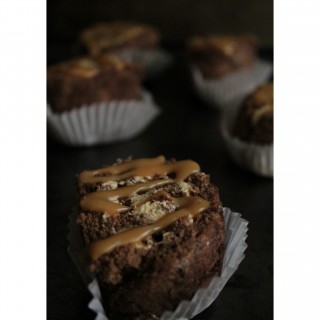 Chocolate Caramel Swissroll Bites