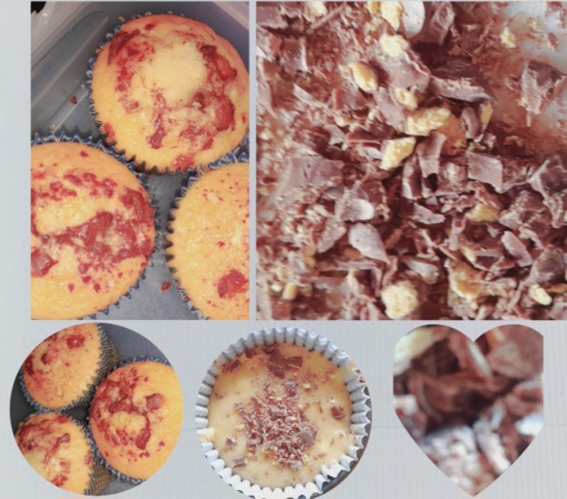 7 Minute Choc Chip Cupcakes