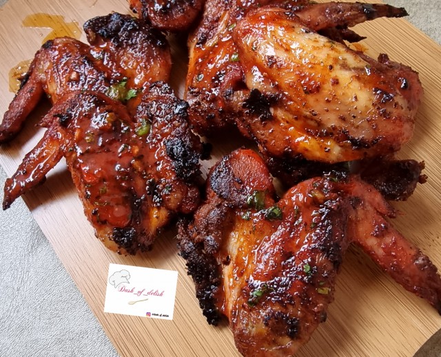 Sweet &spicy Sticky Wings