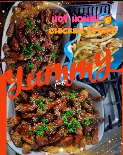 Hot Honey 🍯 Chicken Strips