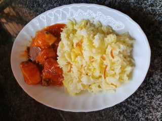 Chicken Rogan Josh And Pilaf Rice