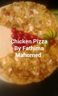 Gourmet Chicken Pizza