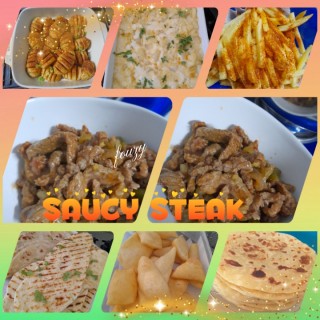 Saucy Steak