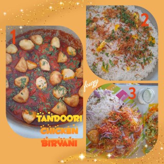 Tandoori Chicken Biryani