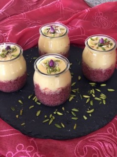 Rose Vermicelli Parfait