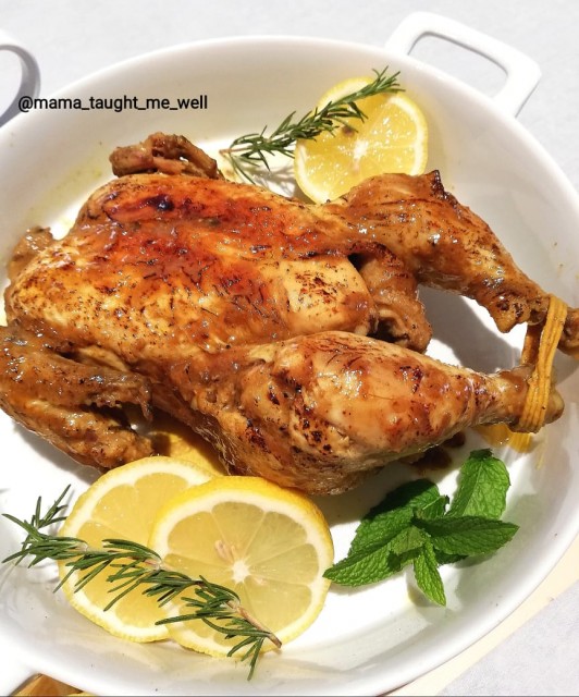 Lemon & Herb Roast Chicken recipe by Ruhana Ebrahim