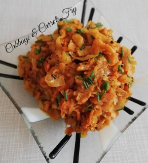 Cabbage & Carrots Fry