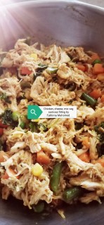 Chicken Cheese Mix Veg Filling 4 Samosa