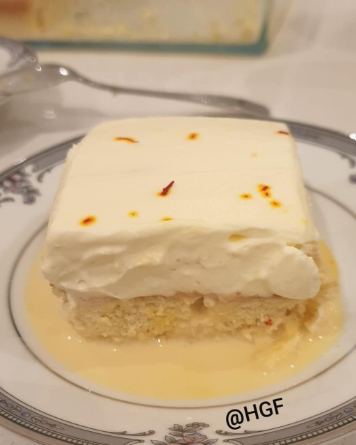 Saffron Milk Cake