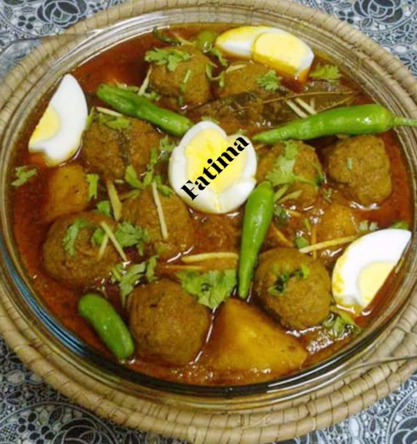 Kofta Korma Aka Frikkadel *by Fatima Shakir Bobat*