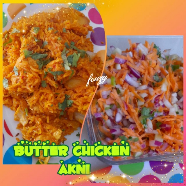 Butter Chicken Akni