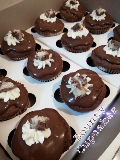 Bounty Cupcakes