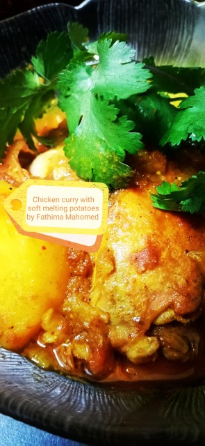 Chicken Curry With Soft Melting Potatoes