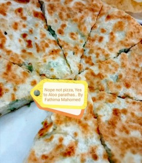 Stuffed Aloo And Cheese Parathas