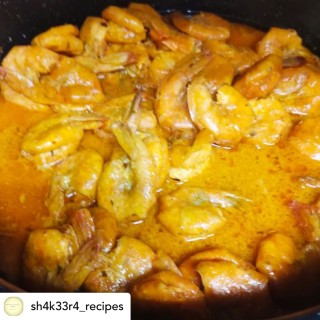 Creamy Peri Peri Prawns