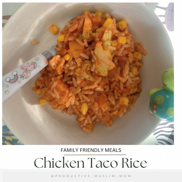 Chicken Taco Rice