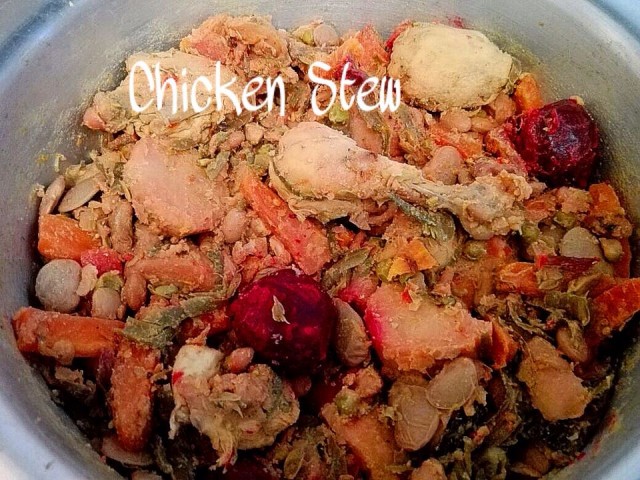 Chicken Stew (dry)