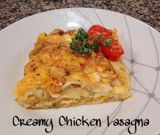 Creamy Chicken Lasagna