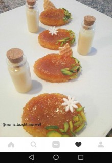 Greek Inspired Malva Pudding