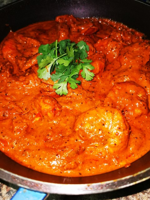 Creamy Prawn Curry