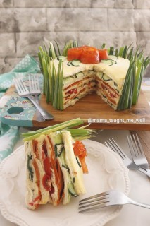 Savoury Sandwich Cake