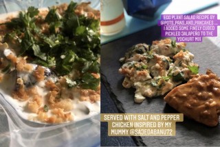 Eggplant (aubergine/brinjal ) Salad