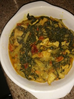 Chicken And Spinash Curry