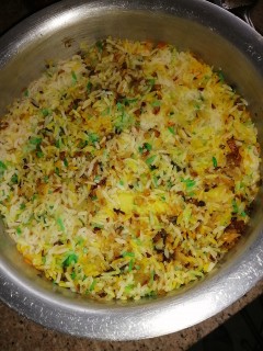 Chicken Biryani Bombay Style