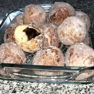 Arabic Dough Doughnuts Filled With Bar-one