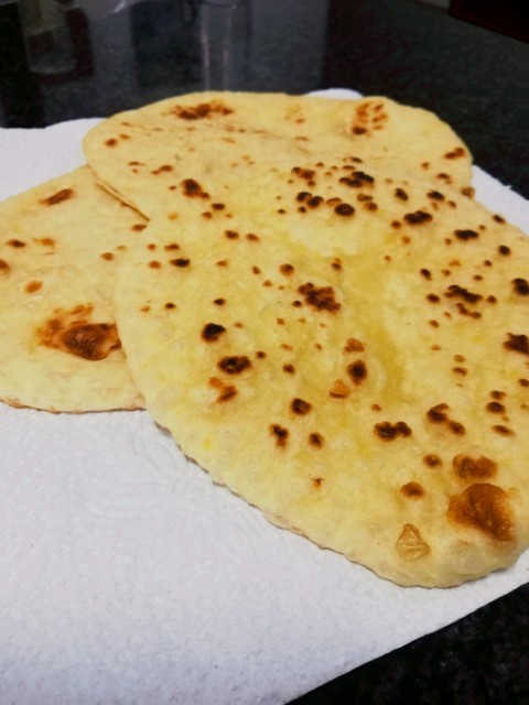 Restaurant Style Rogne Naan