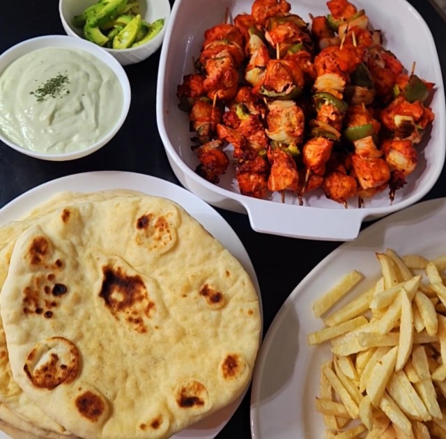 Tandoori Chicken Skewers