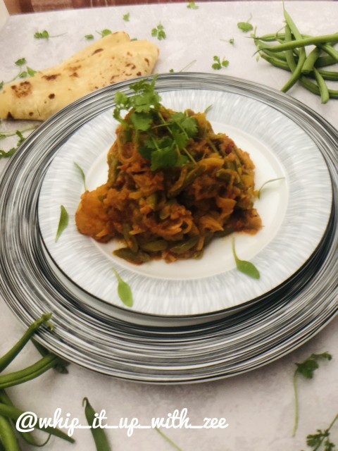 Green Beans And Potatoe Curry