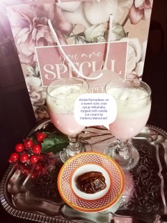 Falooda Rose Flavoured Milkshake