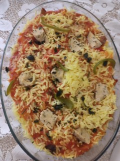 Spanish Chicken Veg Rice