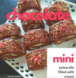 Chocolate Mini Swiss Roll